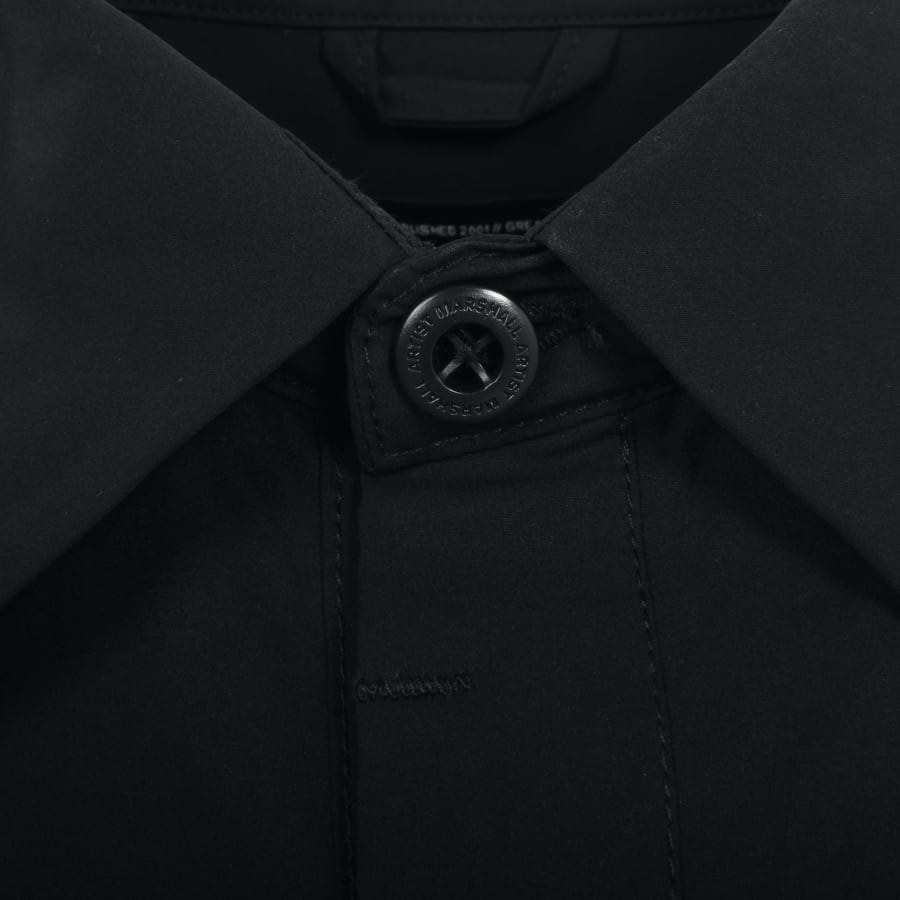 Marshall artist overshirt black top